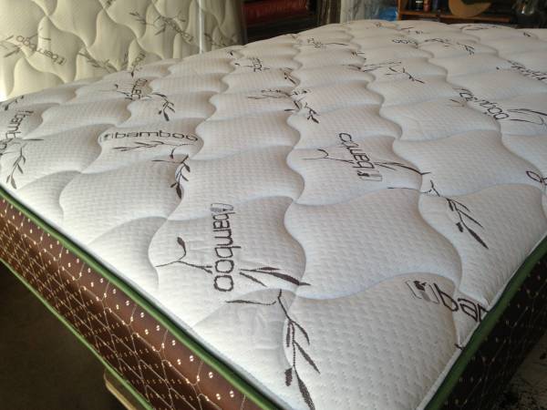bamboo pillow top twin mattress